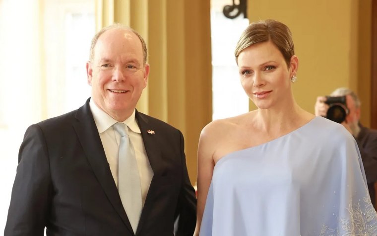 princesse charlene et prince albert ii le 5 mai 2023