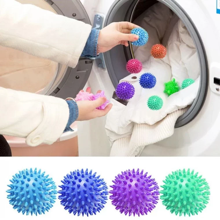 boules pour seche linge astuce pour prevenir apparition peluche seche linge