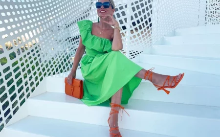 avec quelles chaussures porter une robe pour un mariage orange et vert femme 50 ans