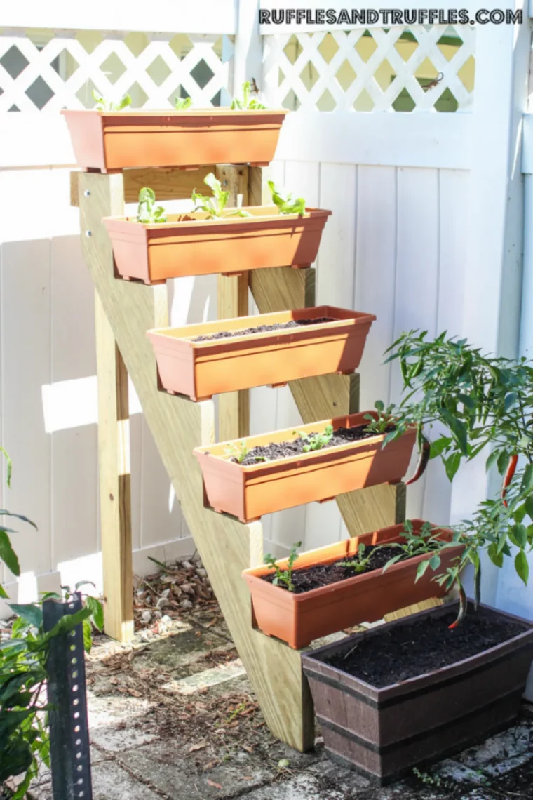 comment faire un jardin vertical et quels legumes planter balconniere