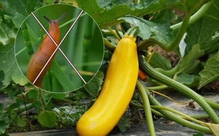 comment proteger les courgettes des limaces plantes tiges feuillage