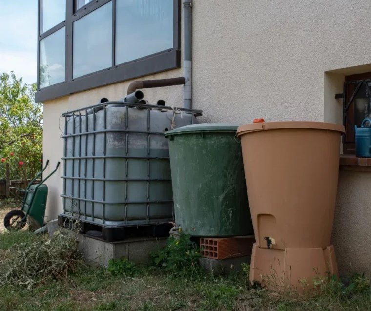 système de récupération des eaux grises à utiliser dans le jardin