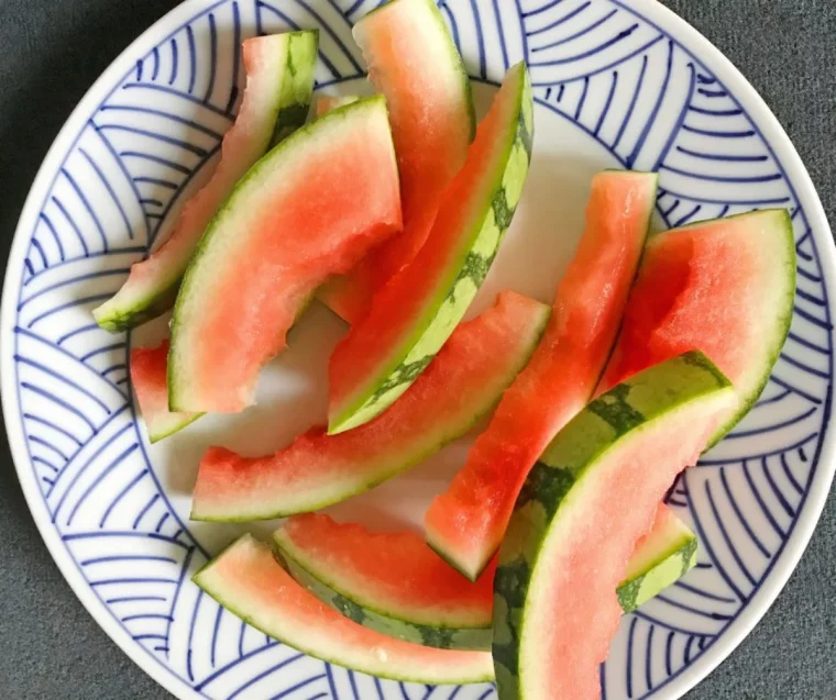 confiture pasteque et autres choses à faire avec de la pasteque simple