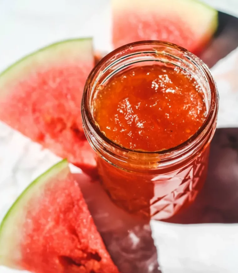 confiture pasteque verte recyclage de l ecorce original