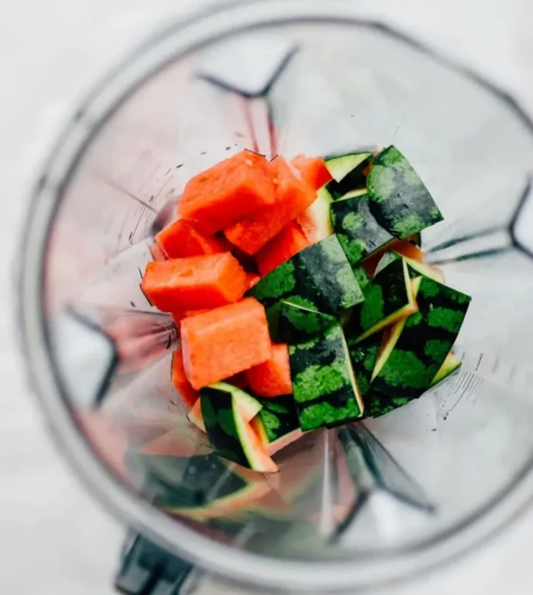 faire des cubes de peau de pastque congelés en glaçons