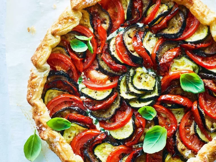 tarte salee aux legumes d ete recette facile