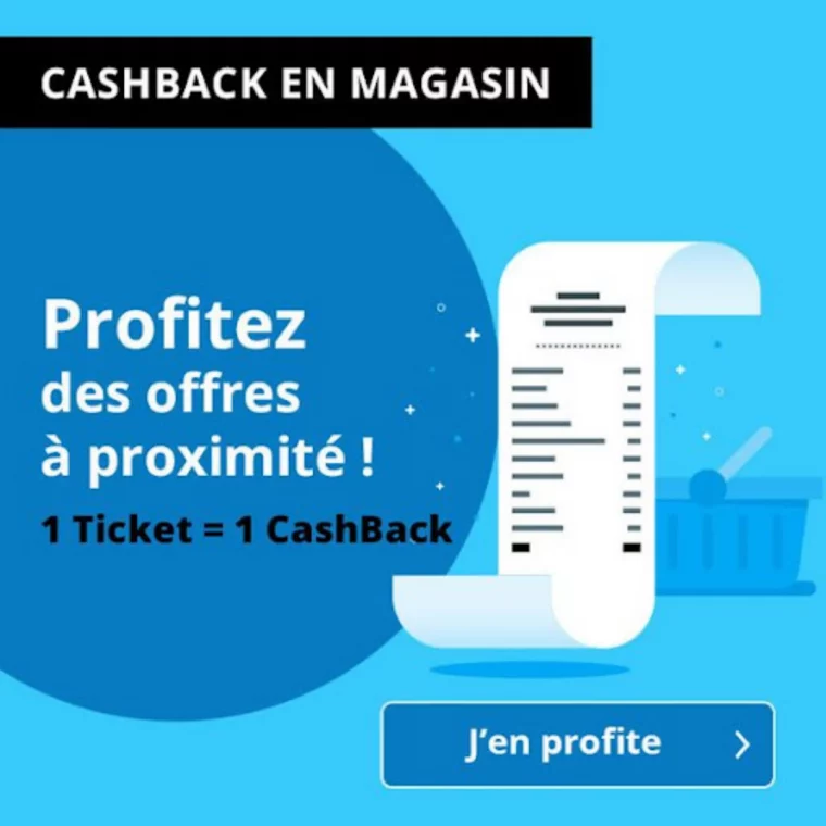 cashback en magasin avec ebuyclub