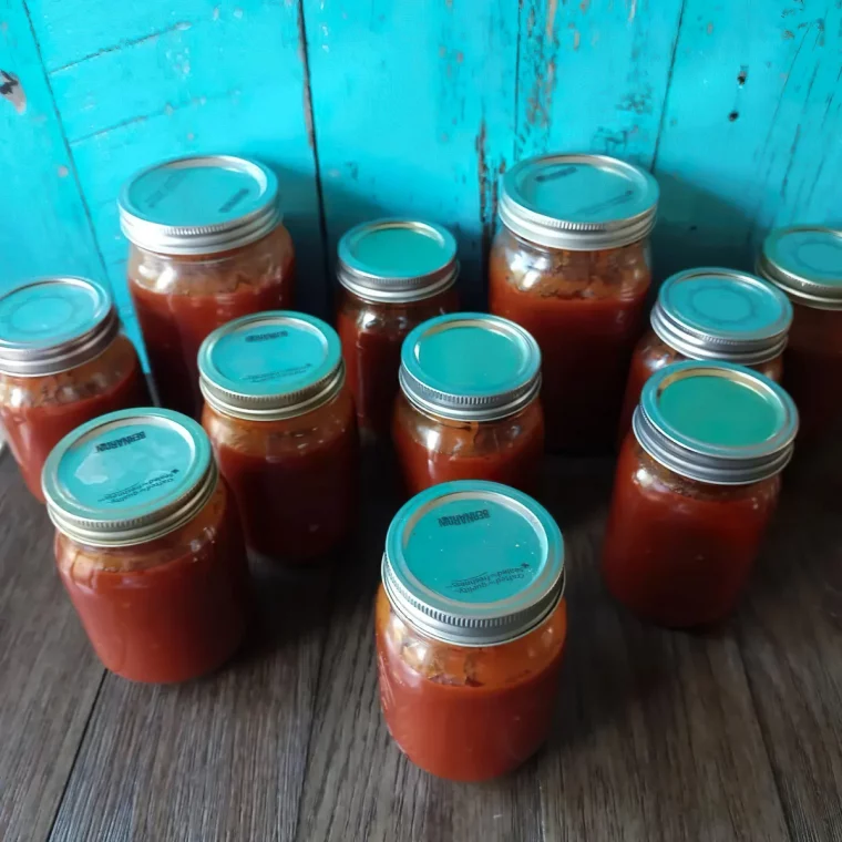 coulis de tomates en conserve sans sterilisation bocaux couvercles