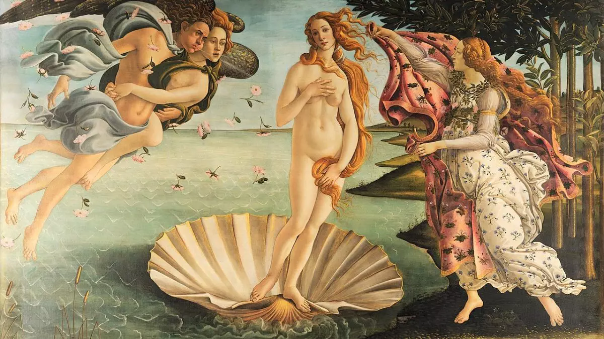 la naissance de venus par botticelli