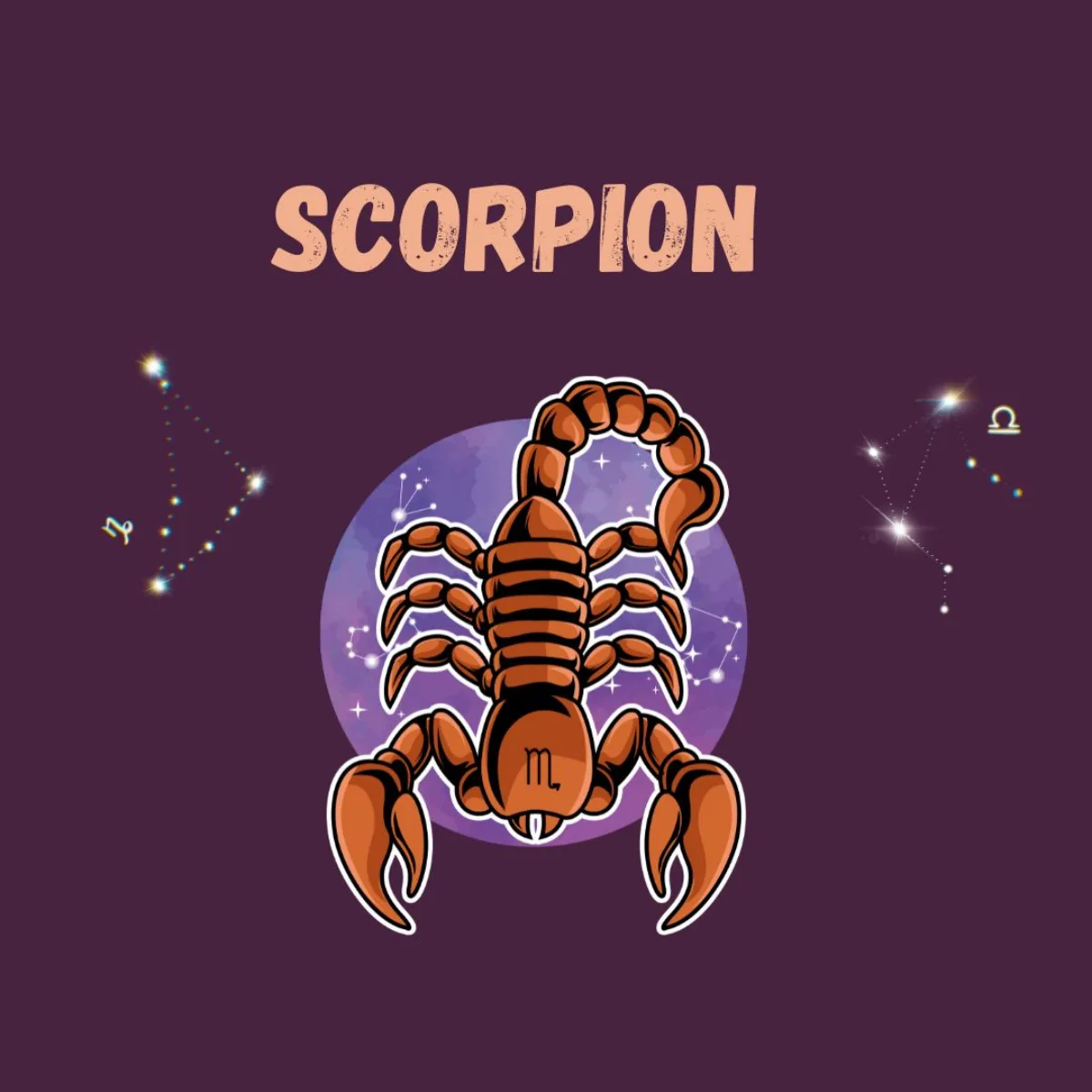 scorpion signes du xodiaque état de santé