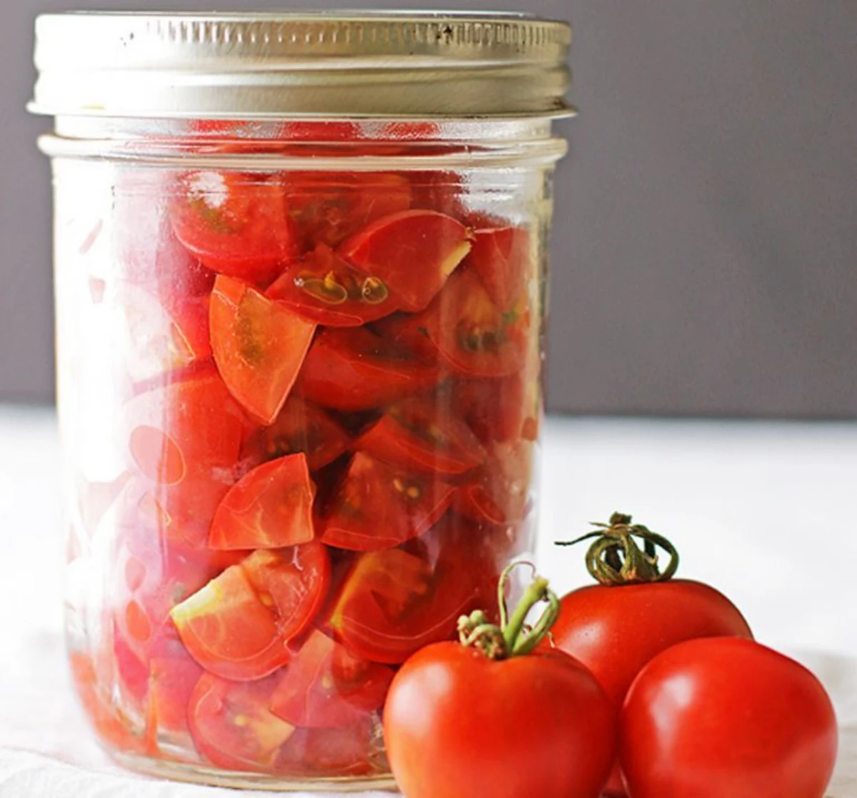 tomates rouges en conserves recette pour l hiver