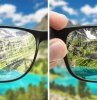comment enlever des rayures sur des verres de lunettes de vue lunettes rayees et nettoyees paysage