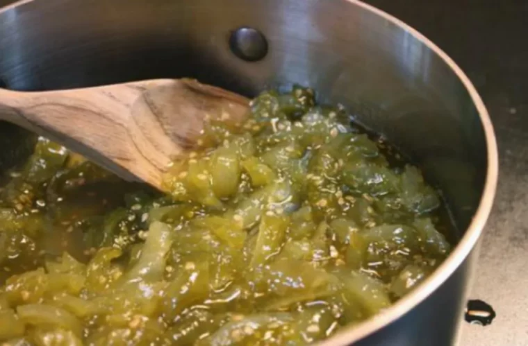 comment épaissir la confiture de tomates vertes