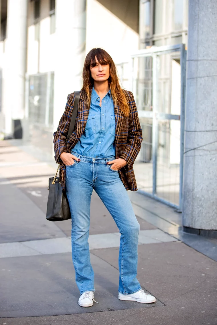 comment s habiller apres 50 ans avec style et elegance tenue jean blazer