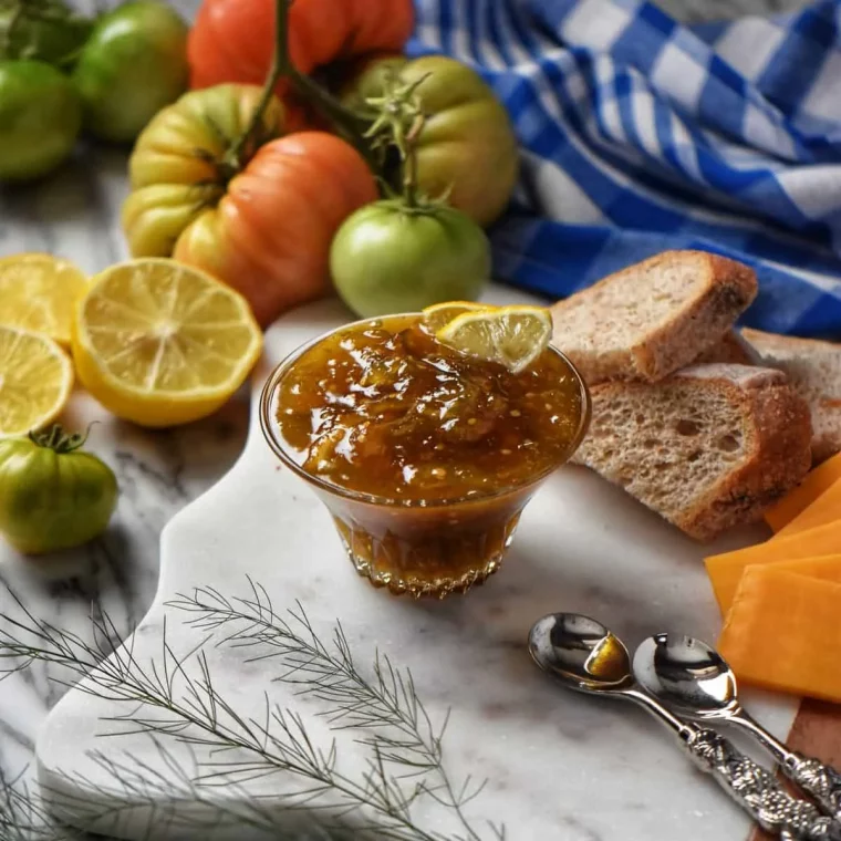 confiture de tomates vertes a l ancienne recette