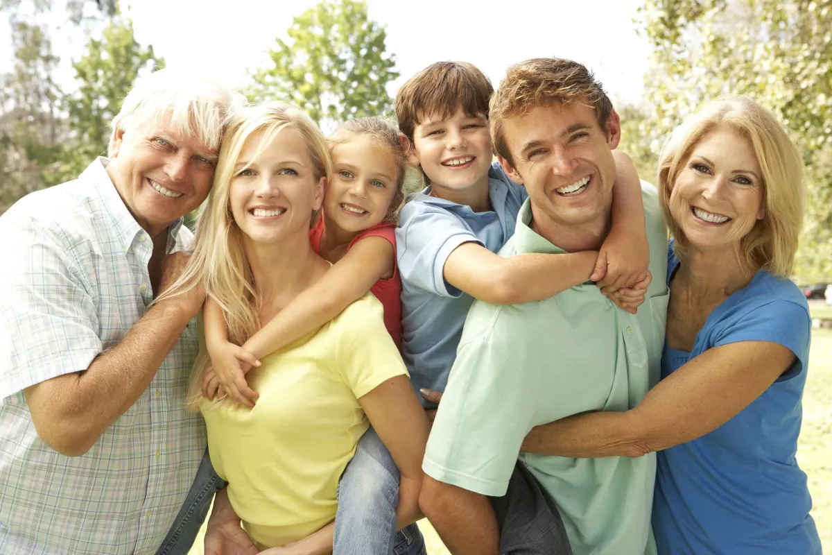 numérologie personnalité 6 famille heureuse avec grands parents