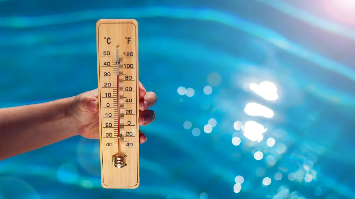 Voici à quoi ressembler un thermomètre pour piscine