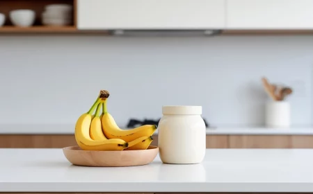 combiner les bananes avec ces aliments produits laitiers cuisine blanc et bois