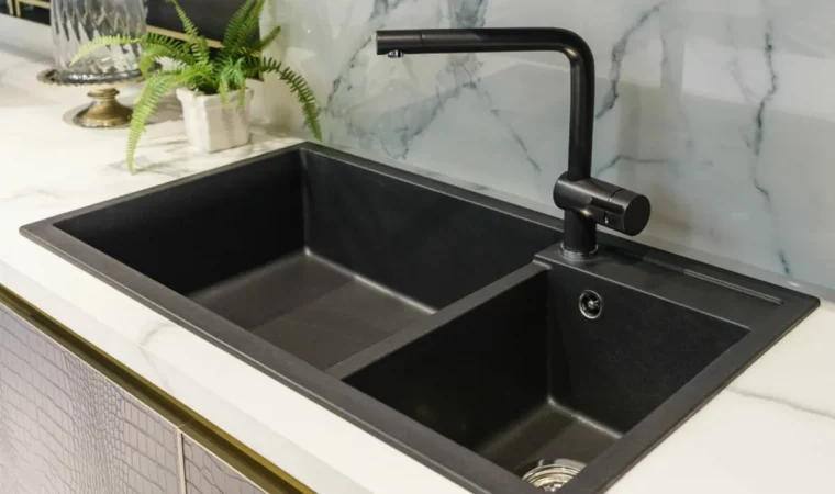 comment faire briller un evier en resine noire astuces et conseils