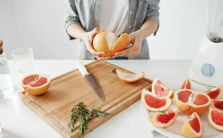epluchures de fruits et de legumes zeste agrume planche decouper bois robot culinaire