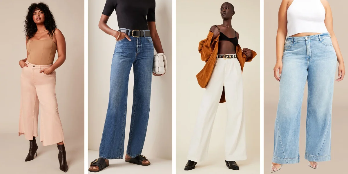 tendance jeans automne 2023 qui allongent la silhouette