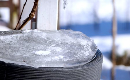 comment isoler un recuperateur d eau hiver glace
