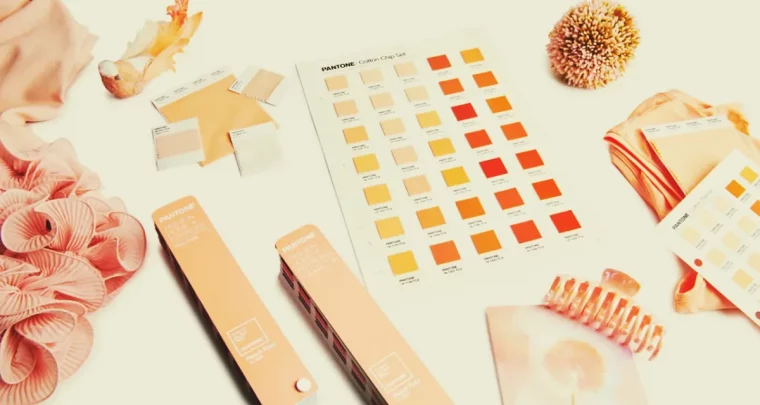 comment decorer avec la couleur de l année 2024 pantone peach fuzz