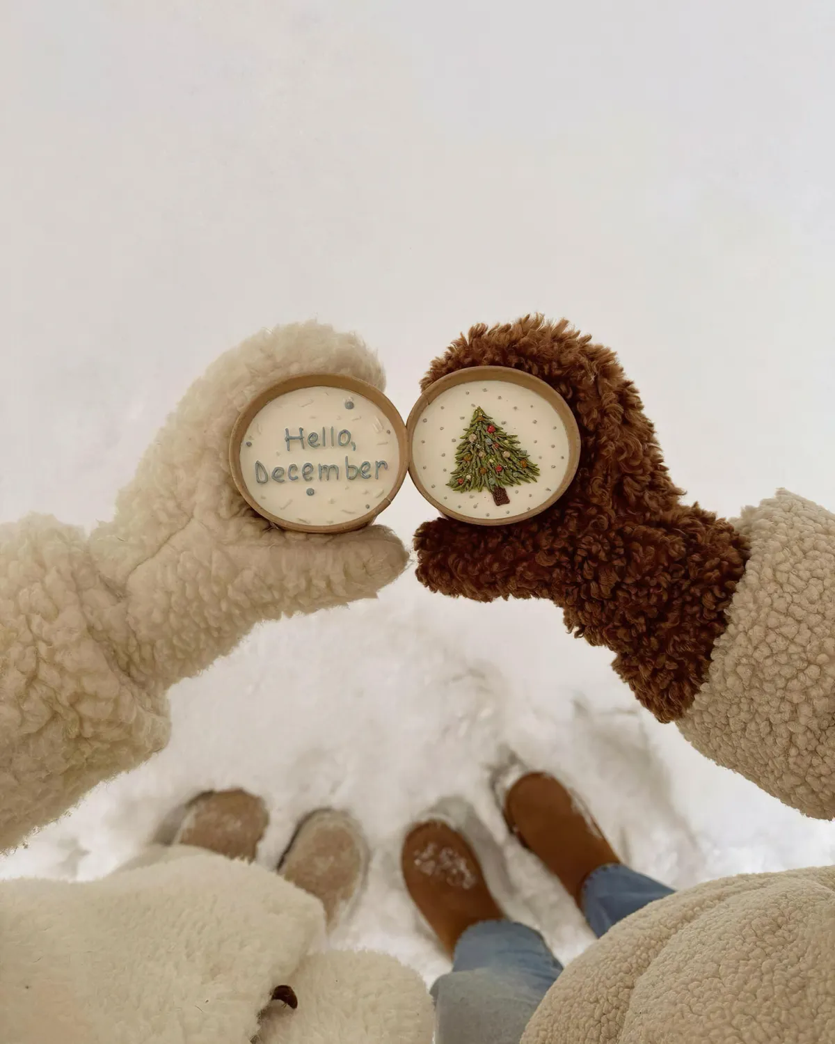 gants fourrure fond d ecran chill neige bottes veste fourrure tasses cafe