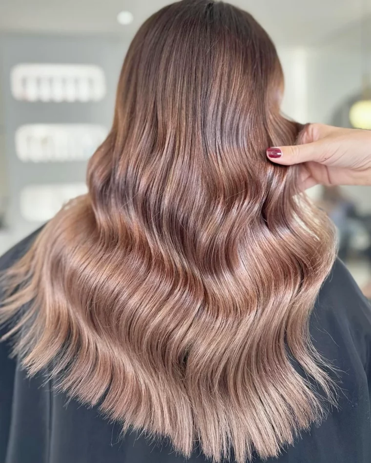 aubrin couleur de cheveux tendances 2024 femme