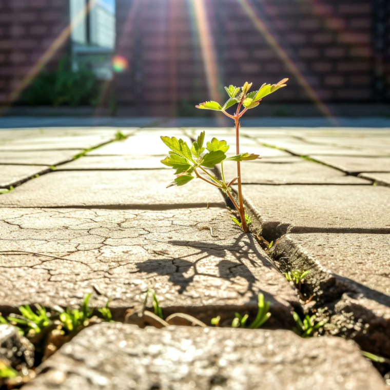 comment faire pour que l herbe ne pousse pas sur une terrasse