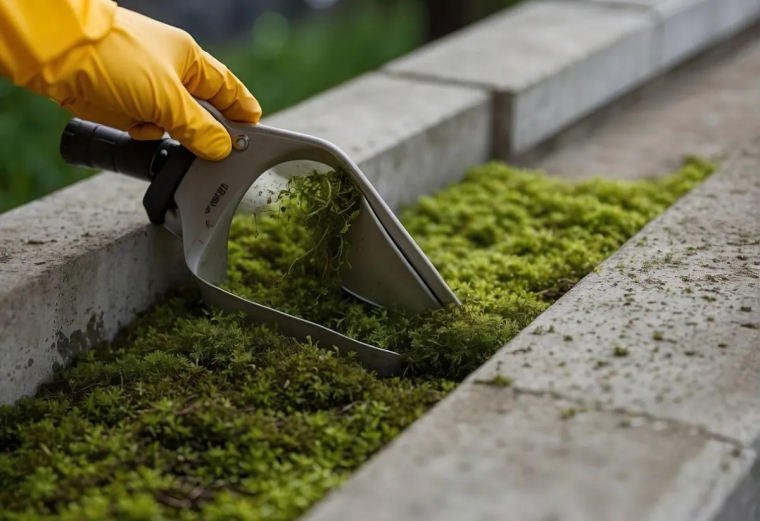 comment se debarrassr du lichen dans le jardin astuces