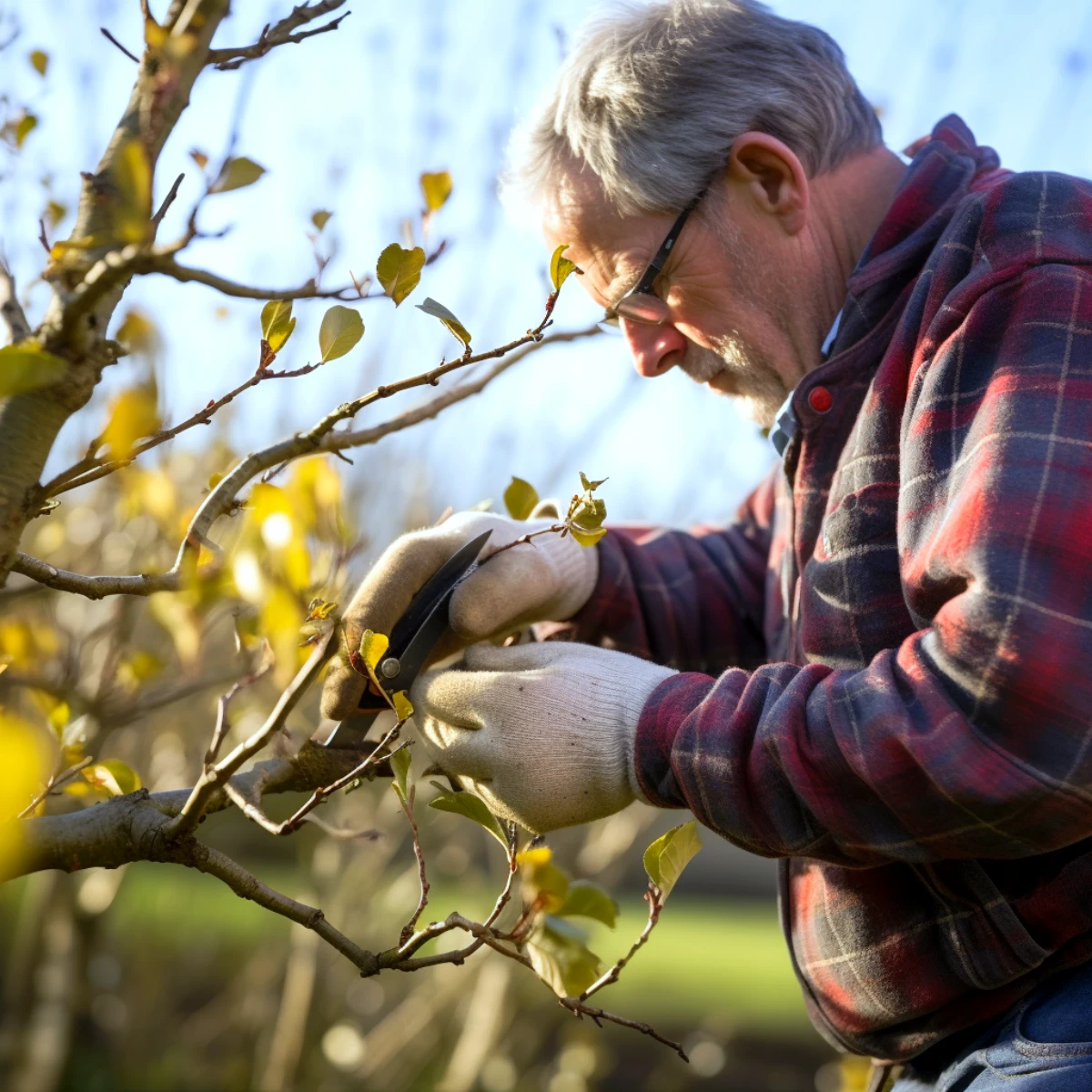comment tailler les arbres fruitiers en fevrier mars homme
