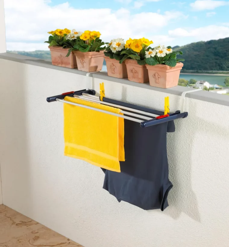 petit sechoir linge pour balcon astuces et conseils