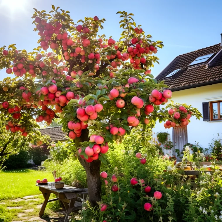 quand tailler les arbres fruitiers a pepins pommier jardin