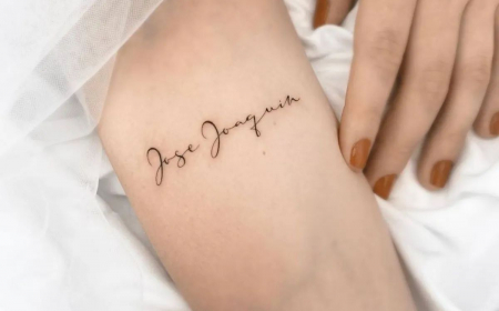 tatouage hose joaquin sur l arm d une femme