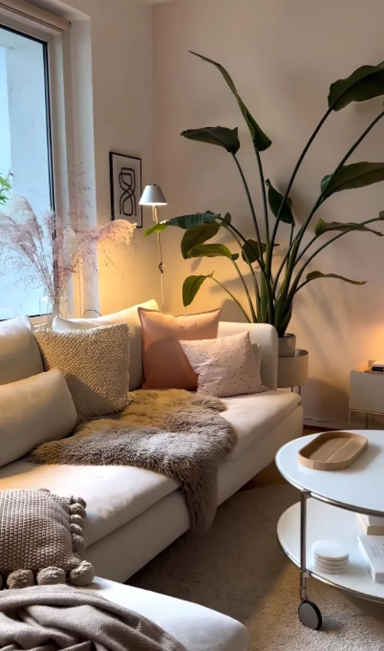 cocooning cosy idee deco salon elements qui adoucissent l ambiance