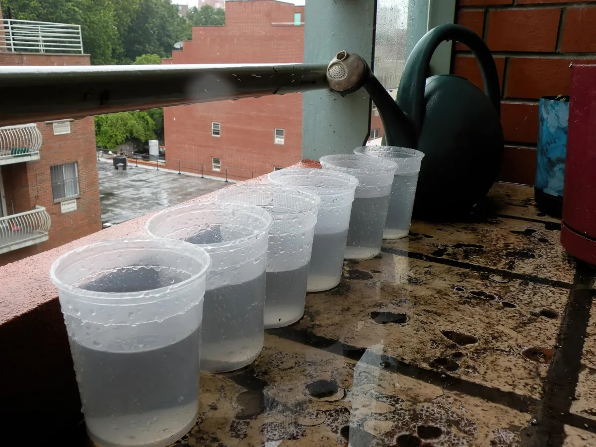comment recuperer eau de pluie balcon sans gouttiere