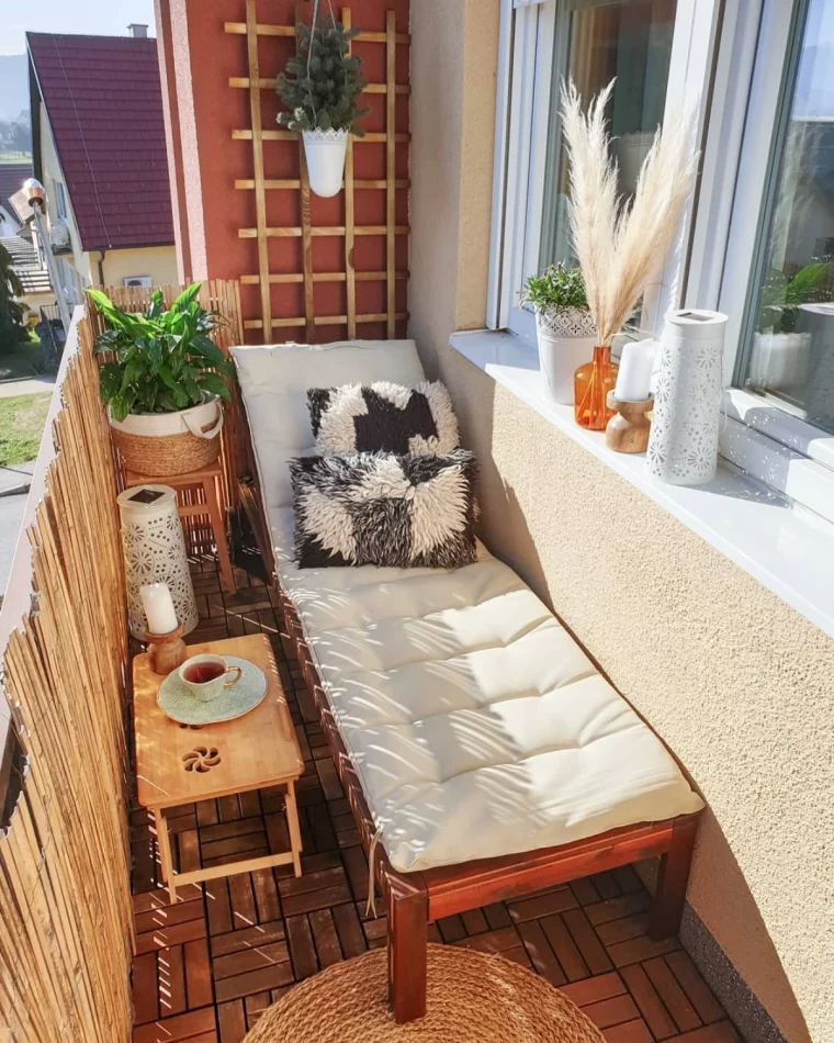 la meilleure idee pour amenager un petit balcon de 5m2