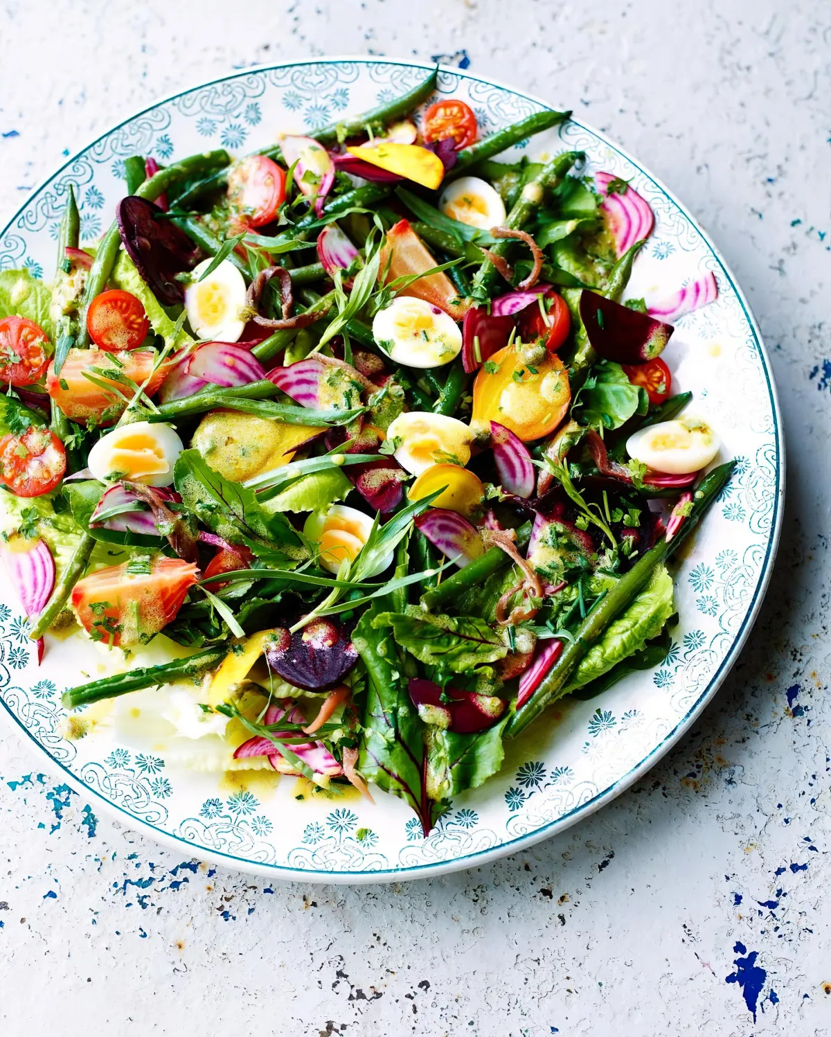 salade composee facile et rapide radis oeufs