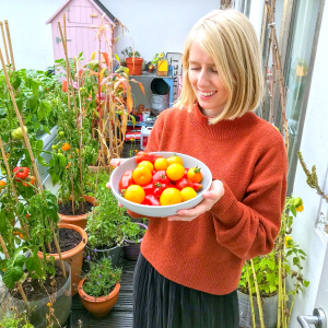 conseils pour des tomates en balcon femme pull orange