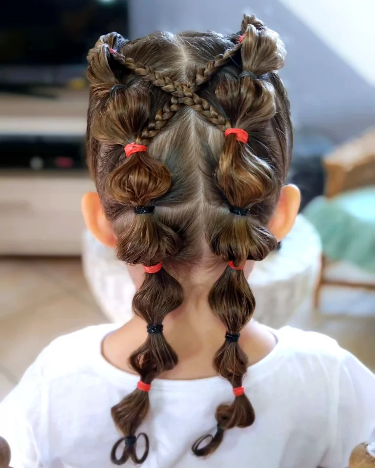 coiffure petite fille simple pour l ecole