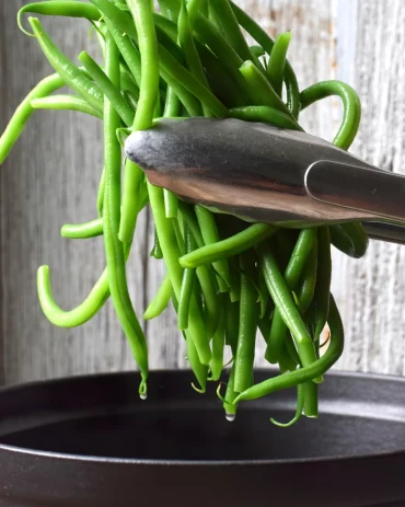 blanchiment haricots verts ustensiles cuisson preparation legumes