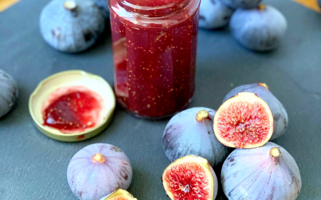 confiture de figues recette grand mere fruits et pot en verre