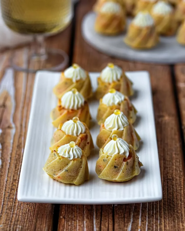 financiers poire noisette delicieux et faciles