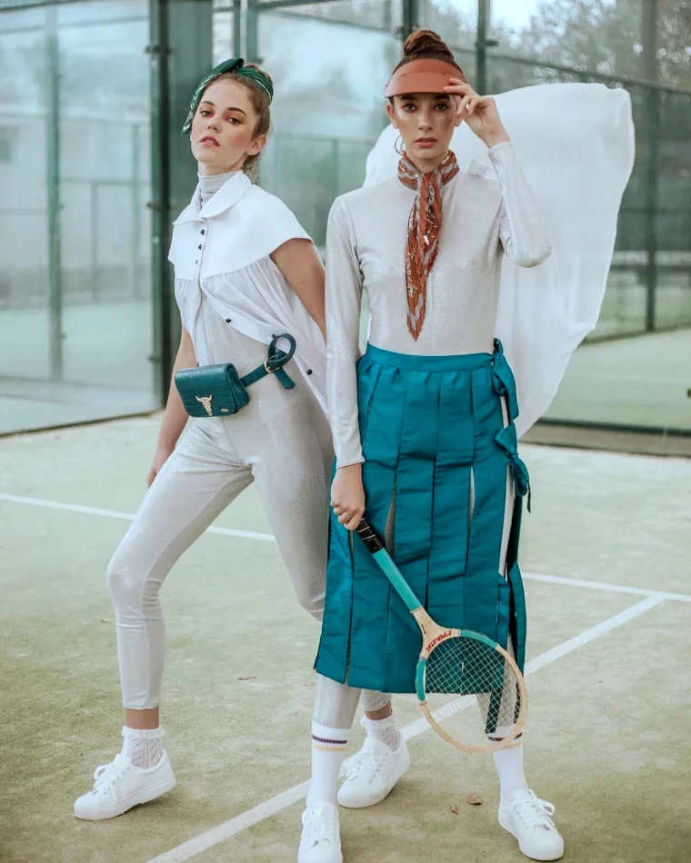 style sport chic idees de tenues deux femmes