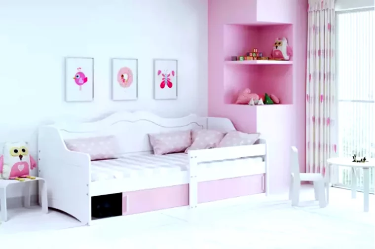 deco chambre fille lit pour enfants