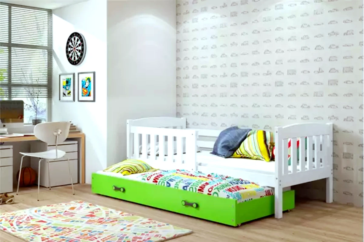 deco chambre fille petit lit blanc