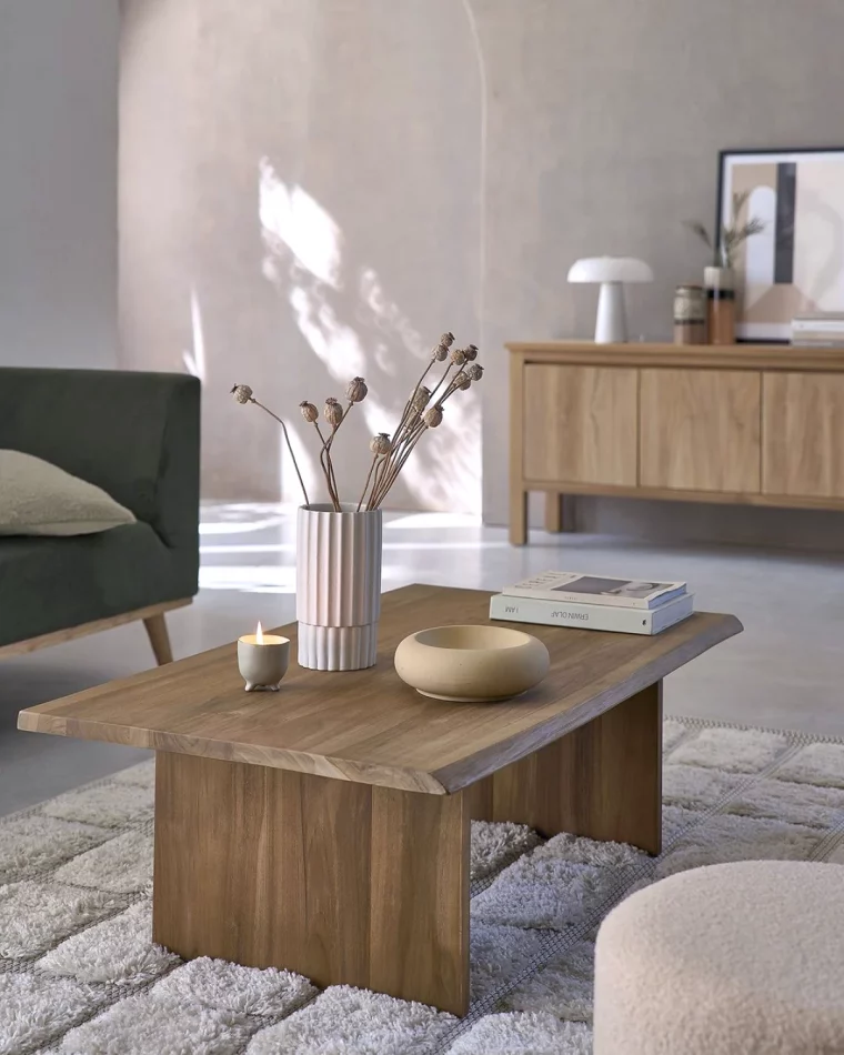 les meilleures options pour un choix design pour une belle table basse en bois