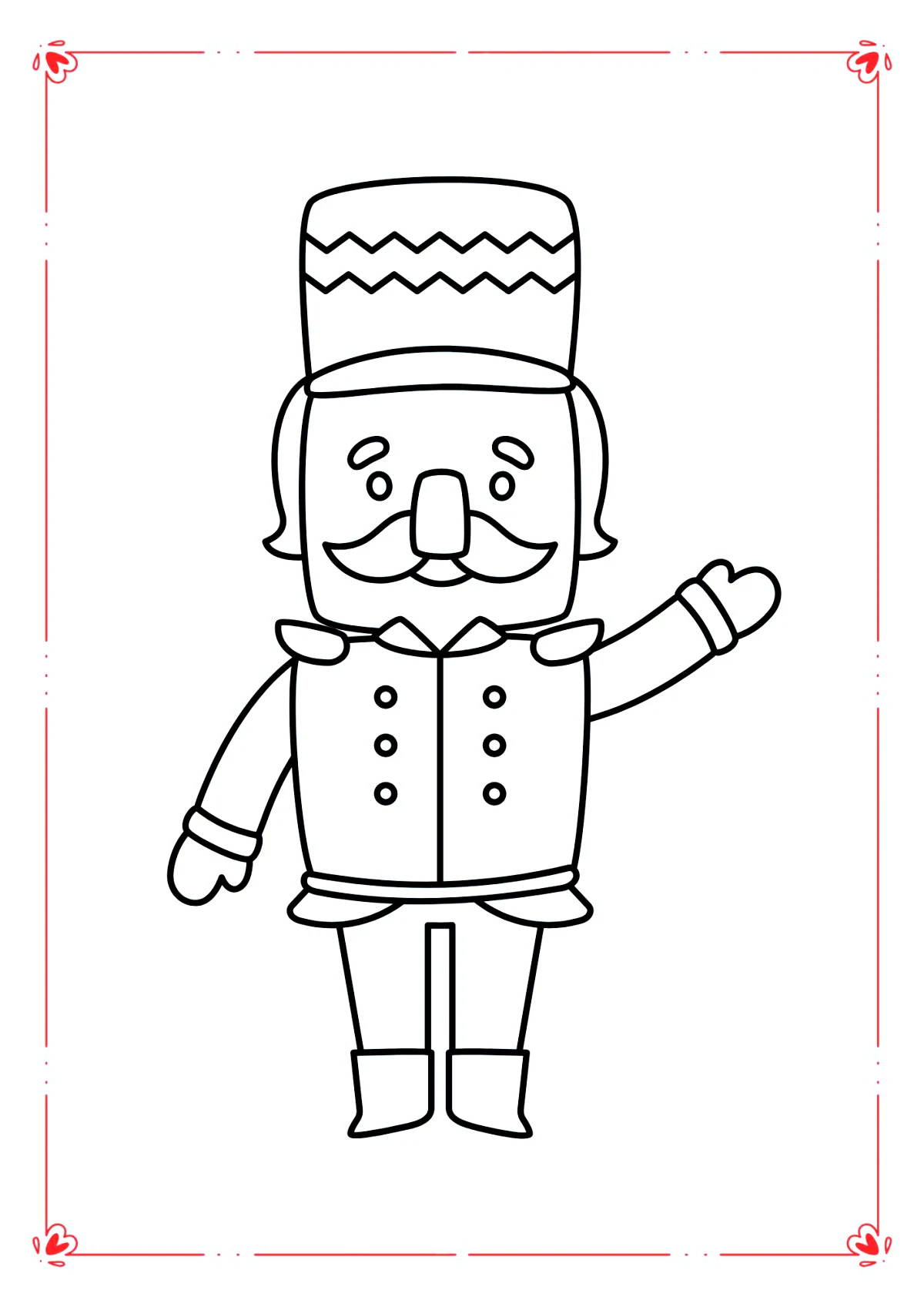 petit bonhomme de noel a imprimer et a colorier pour noel