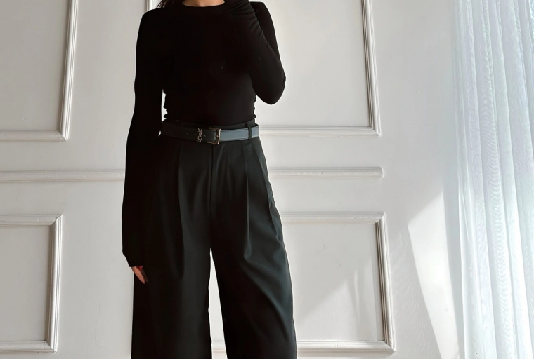 tenue enterrement femme pantalon